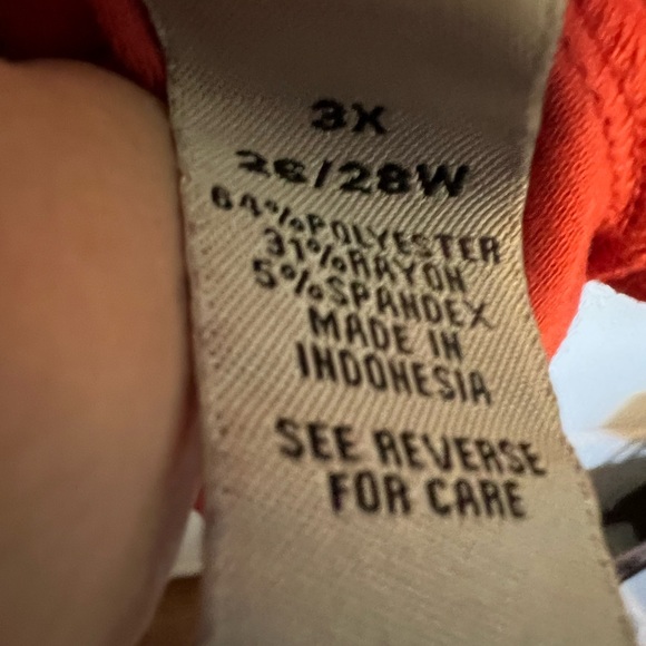 Catherine’s orange tunic - Picture 3 of 3